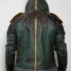 zane limited edition borderlands 3 VIP vault hunter leather jacket green