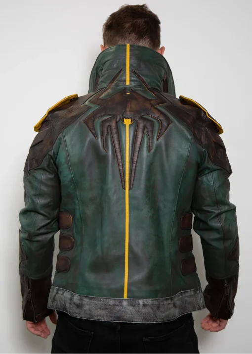 zane limited edition borderlands 3 VIP vault hunter leather jacket green