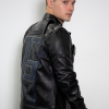 black leather jacket soldier 76 limited edition