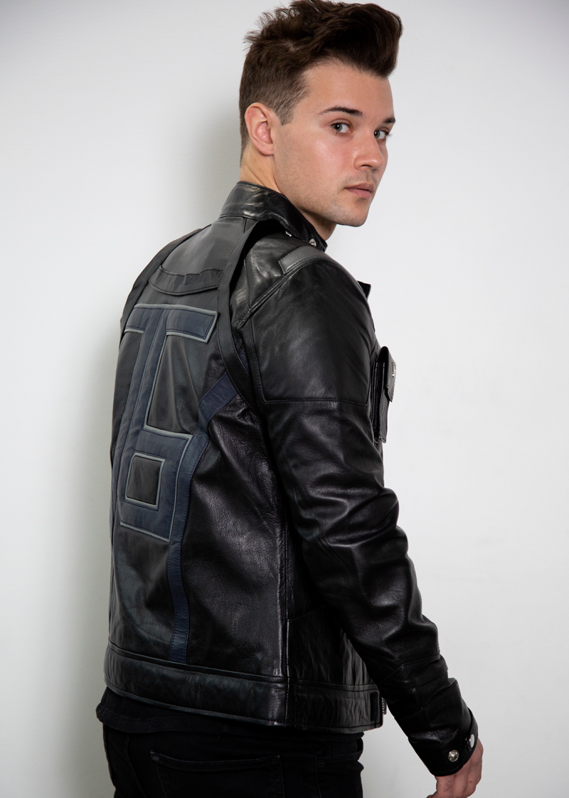 Buy Mens Soldier 76 Limited Edition Leather Jacket Black