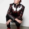 mens absolute carnage handpainted costume leather jacket