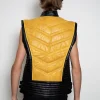 scorpion biker genuine leather jacket mortal kombat video game