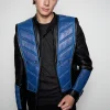 mortal kombat cosplay leather jacket sub zero