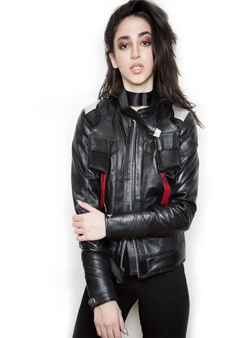 Womens Overwatch Soldier 76 Jacket Black