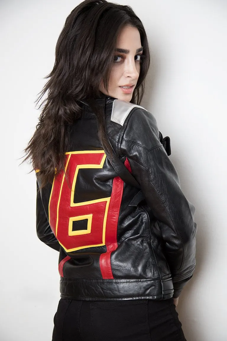 Womens Overwatch Soldier 76 Jacket Black