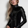 black widow leather jacket cosplay avengers