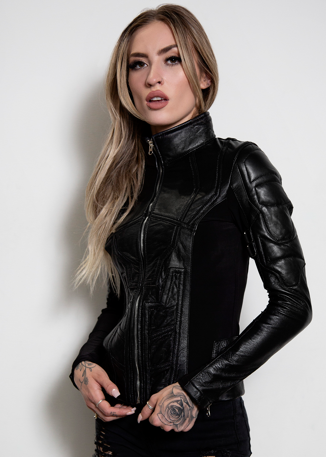black widow leather jacket cosplay avengers