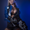 womens overwatch soldier 76 leather jacket for cosplay