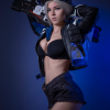 womens overwatch soldier 76 leather jacket for cosplay