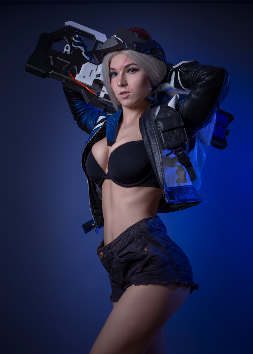 womens overwatch soldier 76 leather jacket for cosplay