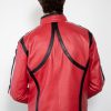 Mens Kobra Kid My Chemical Romance Killjoys Red Leather Jacket