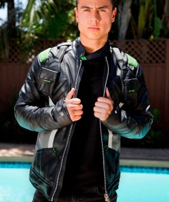 Mens Outlaws Soldier 76 Jacket Green