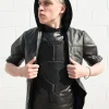 Mens Overwatch Reaper Leather Coat with Vest