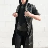Mens Overwatch Reaper Leather Coat with Vest