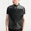Mens Overwatch Reaper Leather Coat with Vest