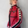My Chemical Romance Mikey Way Kobra Kid - Danger Days Red Leather Motorcycle Jacket