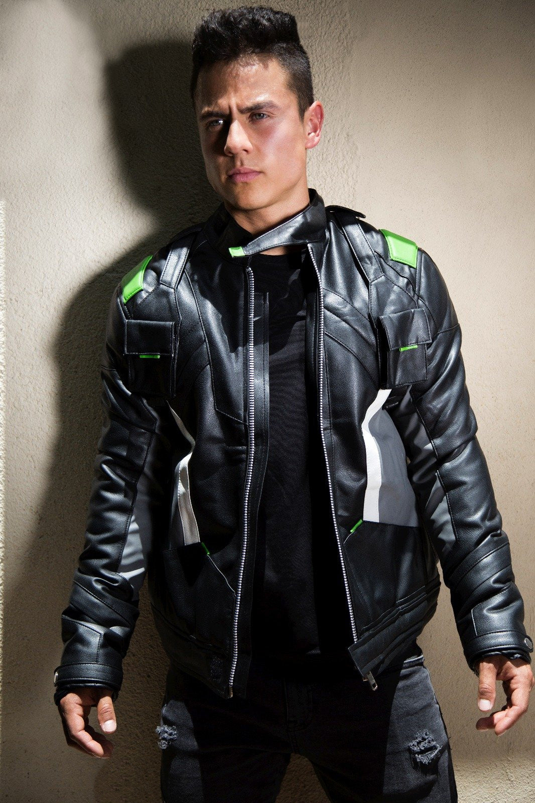 Mens Outlaws Soldier 76 Jacket Green