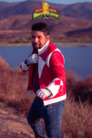Power Ranger Mighty Morphin Red Samurai