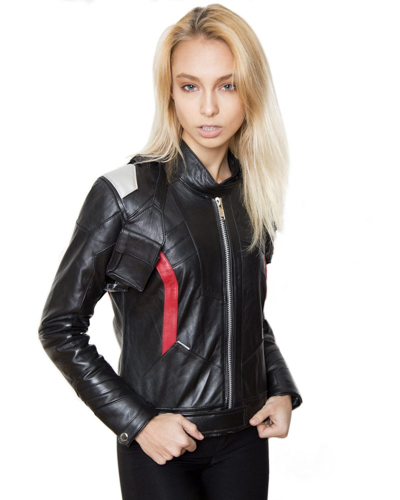 Womens Overwatch Soldier 76 Jacket Black