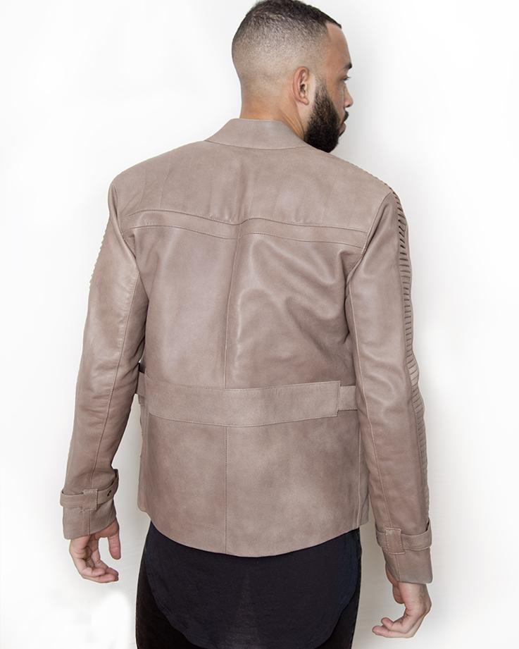 Mens Star Wars Rebel Alliance Poe Dameron Leather Jacket