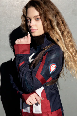 The All-New Captain America Textile Jacket Luca Design