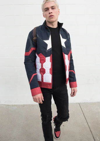 The All-New Captain America Textile Jacket