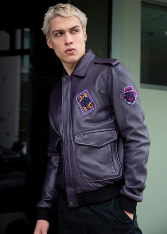 The Joker Leather Jacket for Men and Women Luca Design