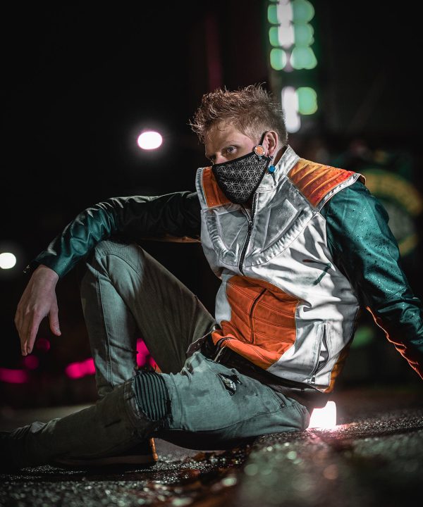 dragon ball fighterz vegeta armo leather jacket parcour