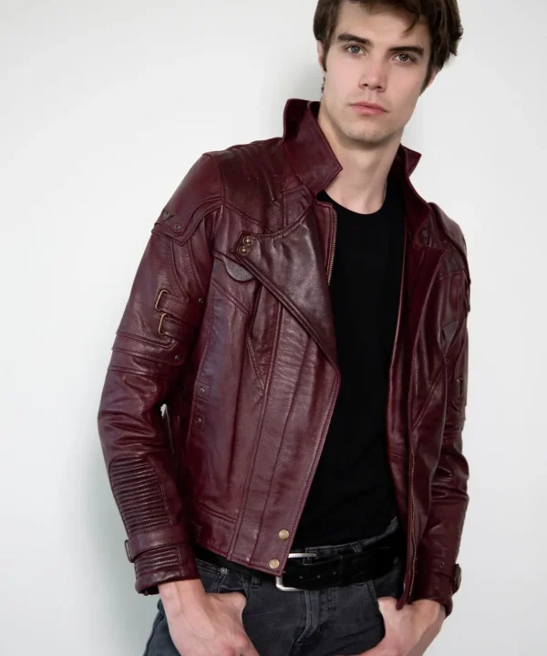 Star Lord Guardians of the Galaxy Leather Jacket