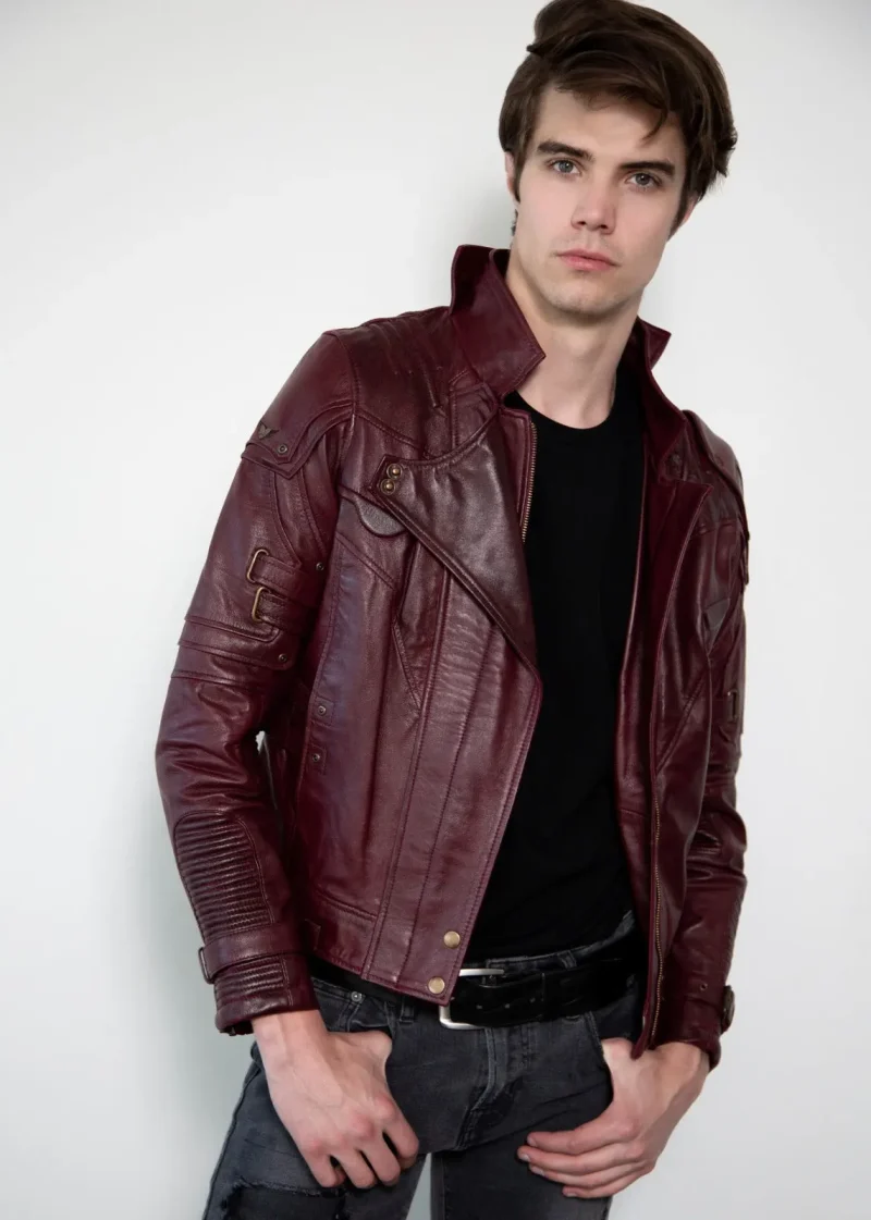 Star Lord Guardians of the Galaxy Leather Jacket