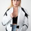 Womens Storm Trooper White Armor Star Wars Leather Jacket