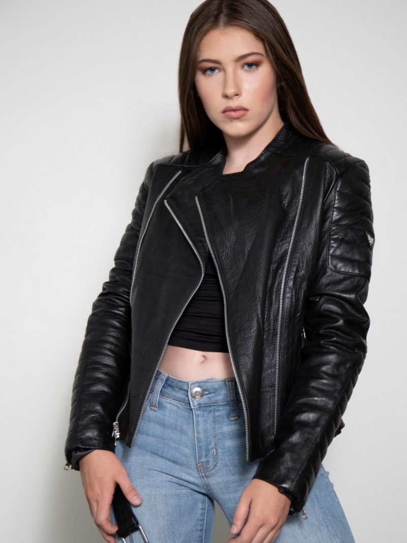 Alternative Legacy Black Leather Motorcycle Jacket