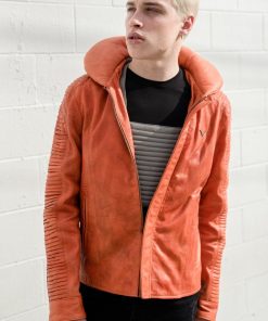 Mens Star Wars Luke Skywalker X-Wing Pilot Leather Jacket