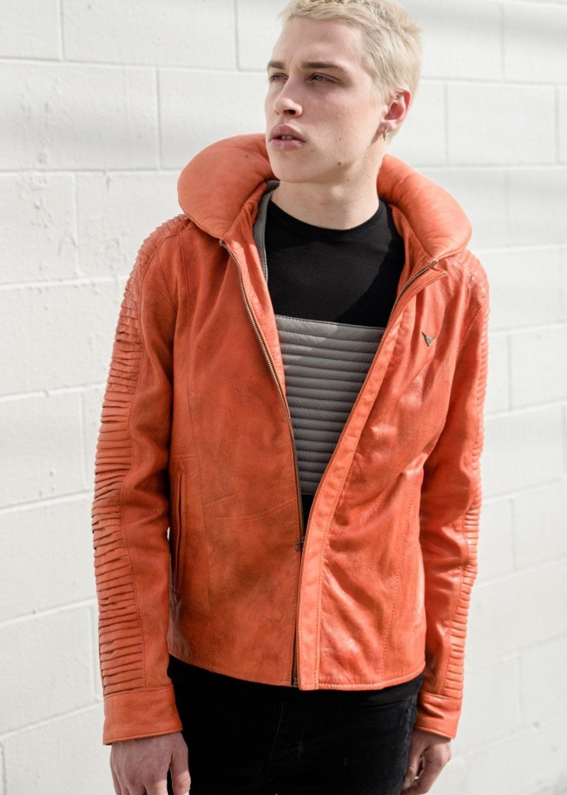 Mens Star Wars Luke Skywalker X-Wing Pilot Leather Jacket