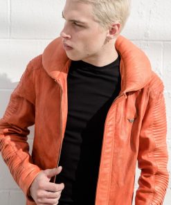 Mens Star Wars Luke Skywalker X-Wing Pilot Leather Jacket