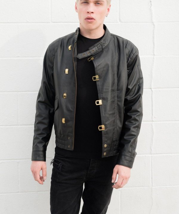 Mens Akira Kaneda Black Leather Jacket How to Wear a Leather Jacket