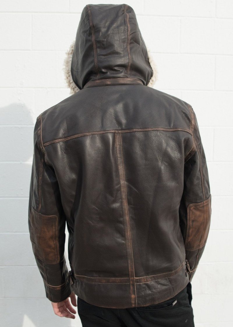 Luca Designs Men's Shearling Fashion Leather Jacket