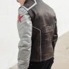 Mens Bucky Barnes Winter Soldier Armored Leather Jacket