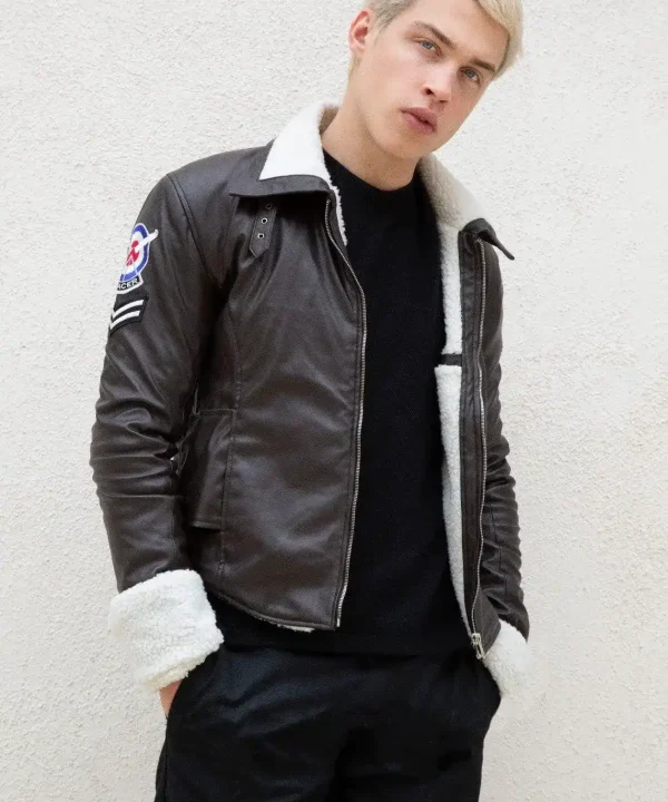 Mens Overwatch Tracer Leather Jacket