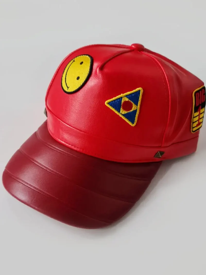 akira manga red leather hat