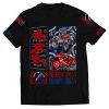 Akira Kaneda VS Tetsuo Black Graphic T-shirt