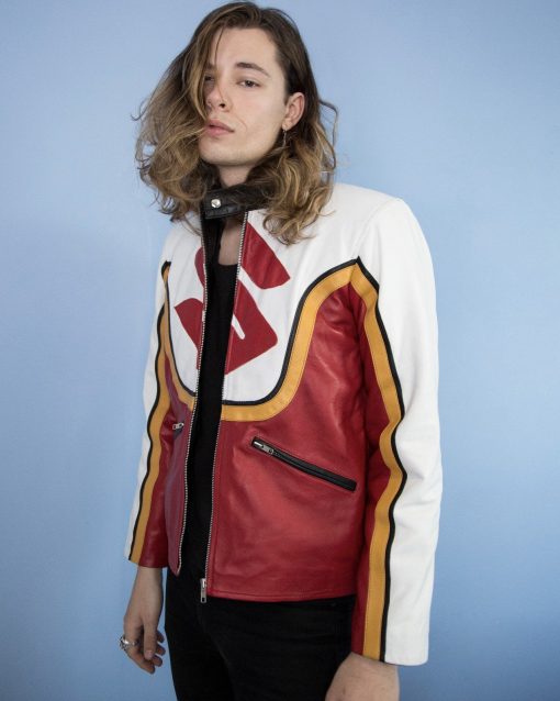 Angelina Jolie Suzuki Hackers Movie Red White Jacket Kate Libby