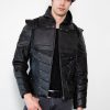 Green Arrow Blackout Collection Limited Edition Leather Jacket