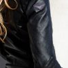 Womens Overwatch Sombra Leather Jacket Hoodie Asymmetrical