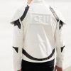 Mens Star Wars Stormtrooper Leather Jacket White Body Armor