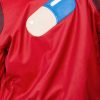 Womens Akira Red Leather Jacket Anime kaneda Back Pill back for education