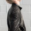 Mens Venom Spiderman Leather Jacket Black
