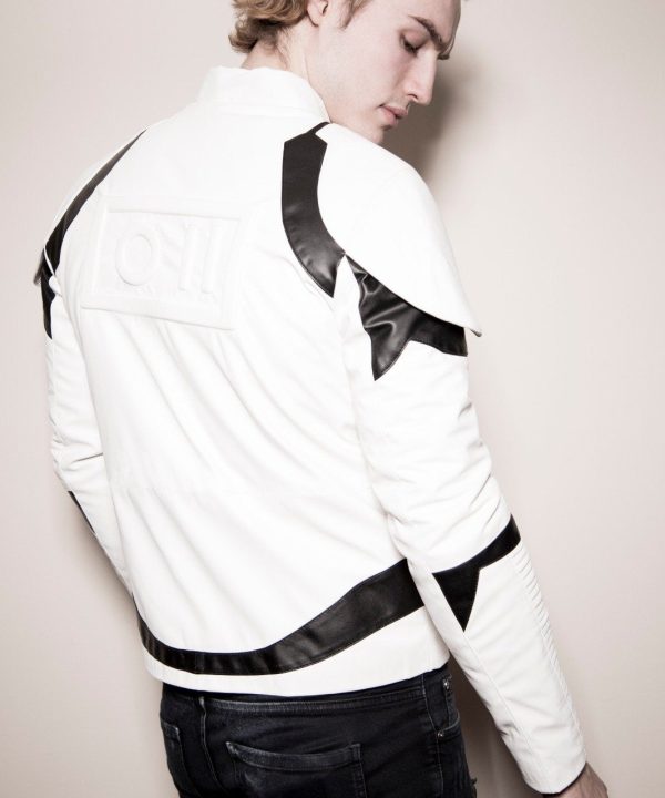 Trevor Stines wearing Luca Designs Storm Trooper Jacket Poetry Riverdale