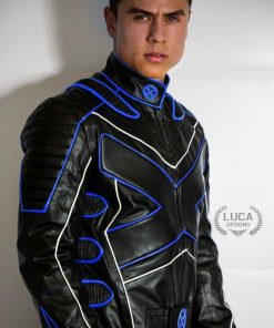 Mens Hugh Jackman X MEN 3 Wolverine Leather Jacket