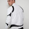 Mens Star Wars Stormtrooper costume leather jacket armor replica
